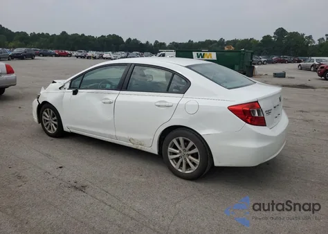 2012 Honda Civic Ex from USA, damaged, VIN 2HGFB2F8XCH305123